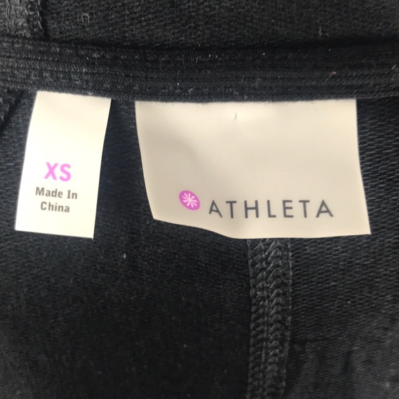 Athleta Black Stretchy Inner Twist Hoodie - Picture 5 of 7